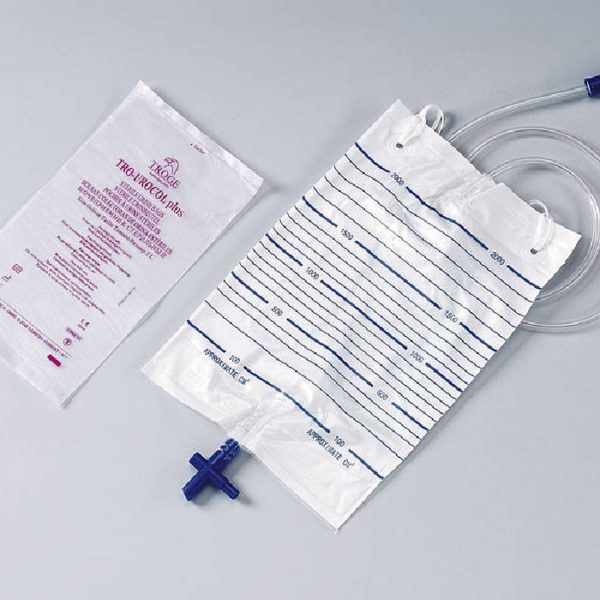 Мочеприемник прикроватный 2л Unicorn Med Т-образный слив стерильный